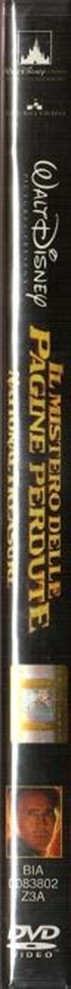Il Mistero Delle Pagine Perdute (2007) DVD Ologramma Rettangolare