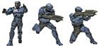 Halo - Squad 2 - UNSC Troops 3PZ - Mini Figure