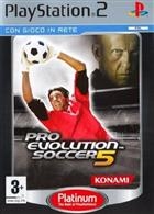 PES - Pro Evolution Soccer 5 PS2 Versione Platinum