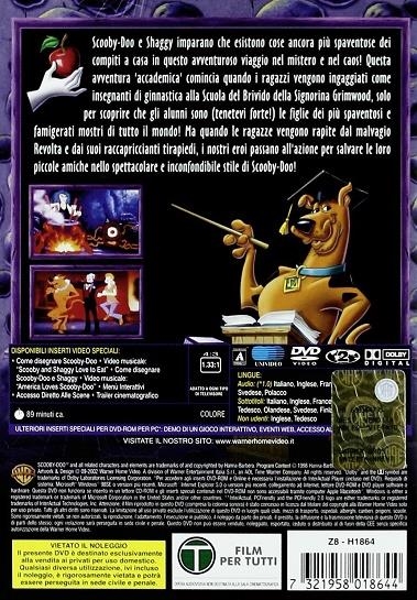 ScoobyDoo E La Scuola Del Brrrivido (2001) DVD