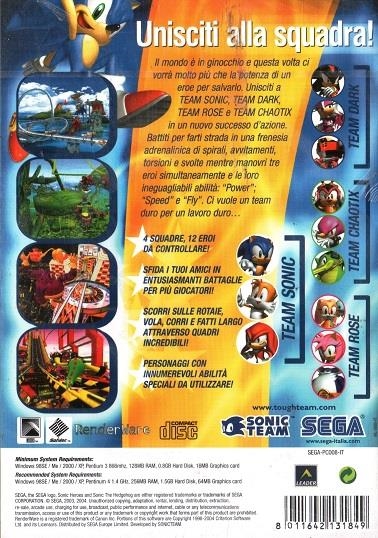 sonic heroes rom pc sonic heroes rom pc